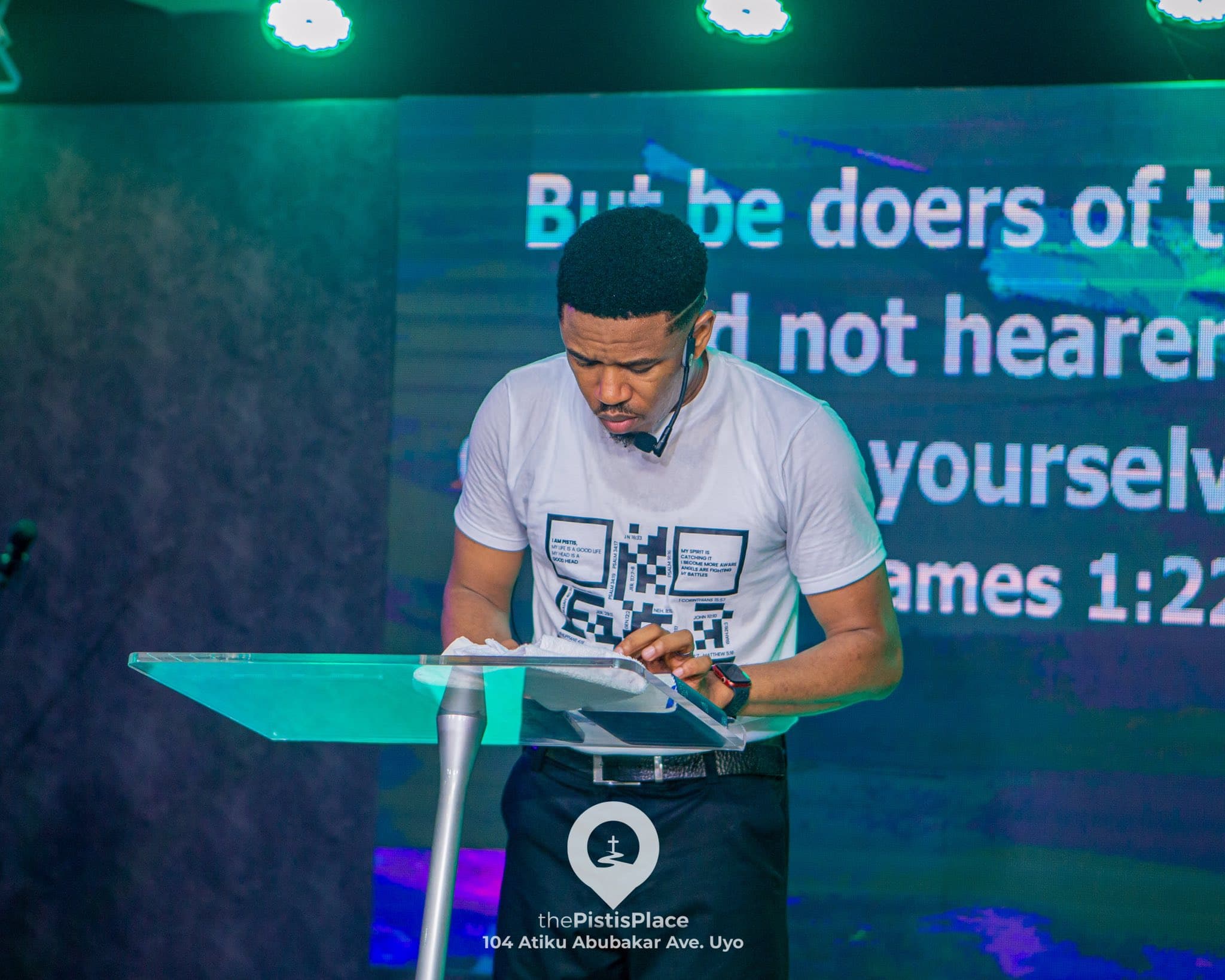 Smiling professional